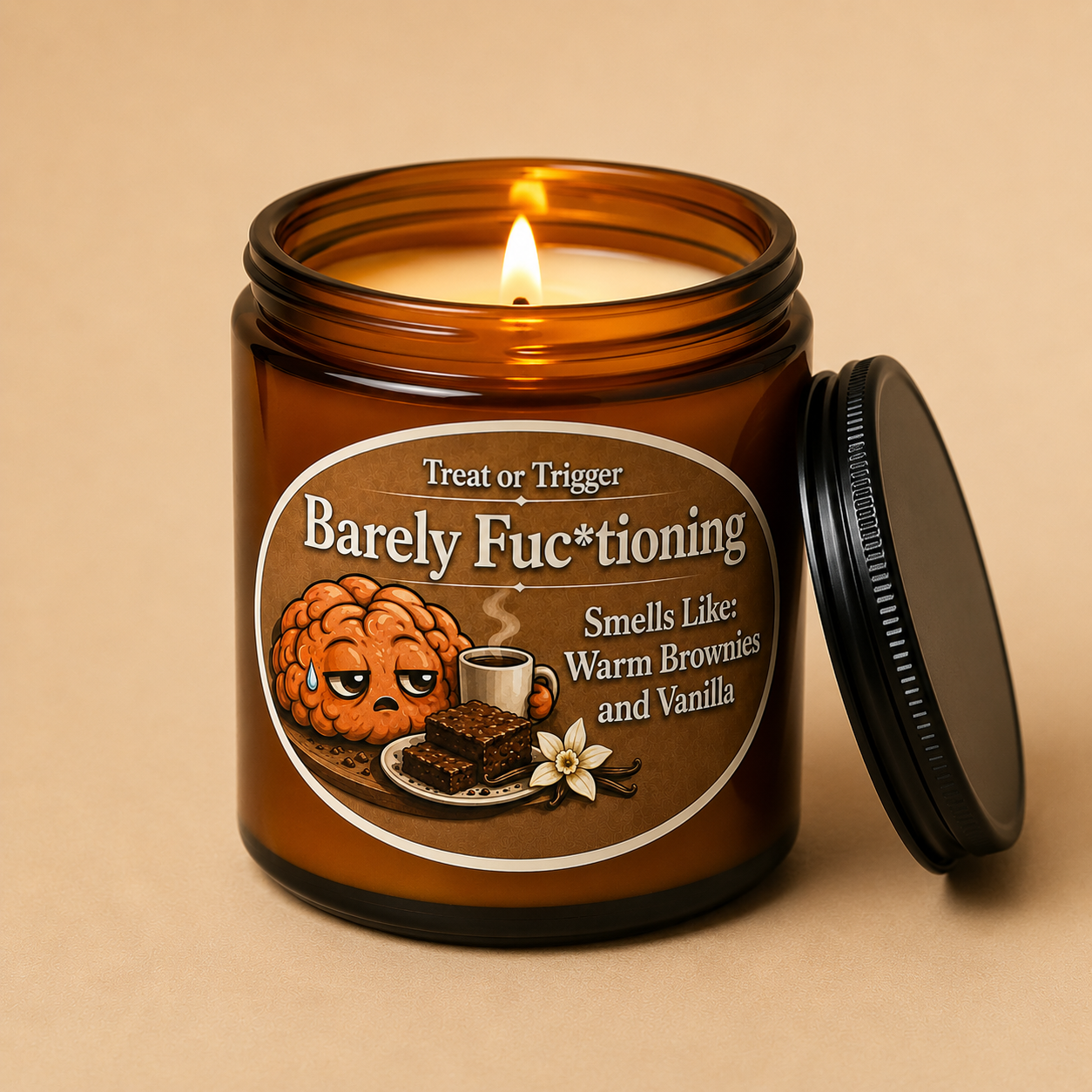 Barely Fuc*tioning Candle