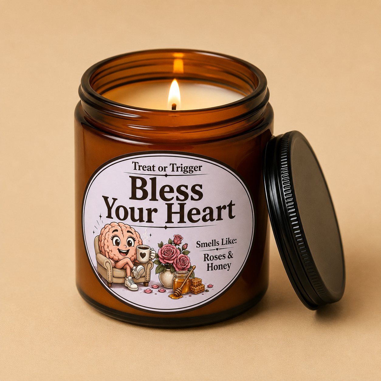 Bless Your Heart Candle