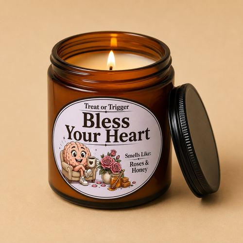 Bless Your Heart Candle